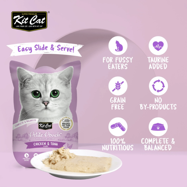 Kit Cat Chicken and Tuna Cat Wet Food (Limited Shelf Life) Online Hot Sale