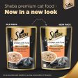 Sheba Chicken With Tuna In Gravy Rich Premium Adult Fine Wet Food and Chicken Flavour Irresistible All Life Stage Cat Dry Food Combo For Sale