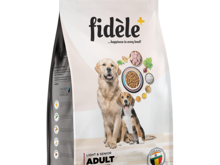 Fidele Plus Adult Light & Senior Dog Dry Food (Limited Shelf Life) Online