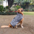 Pet Snugs Fur Coated Paw Design Sweaters for Dogs and Cats (Dark Grey) Online Sale