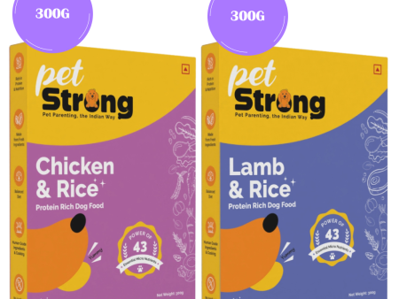 PetStrong Chicken and Rice & Lamb and Rice Fresh Food for Dogs Combo Discount