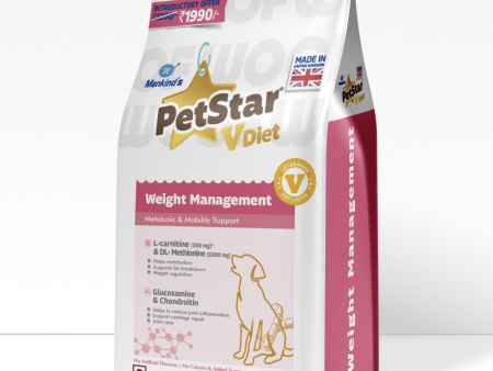 Mankind Petstar Veterinary Diet Weight Management Dog Dry Food Supply