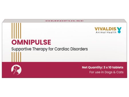 Vivaldis Omnipulse Tablets for Dogs and Cats (pack of 30 Tablets) For Discount