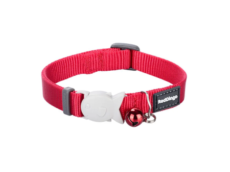 Red Dingo Classic Collar For Cats (Red) Discount