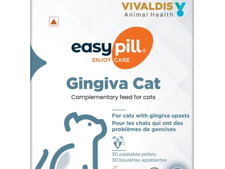 Vivaldis Easy Pill Gingiva for Cats (30 soft chew) Online Hot Sale