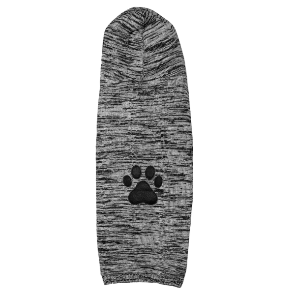 Pet Snugs Fur Coated Paw Design Sweaters for Dogs and Cats (Dark Grey) Online Sale