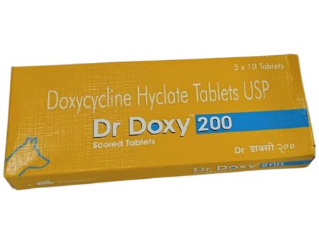 Ttk Dr Doxy 200mg Tablet for Dogs and Cats For Sale