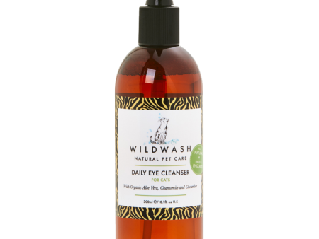 WildWash Daily Eye Cleanser for Cats Hot on Sale