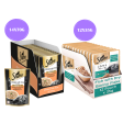 Sheba Chicken With Tuna In Gravy and Fish with Dry Bonito Flake Premium Cat Wet Food Combo Online now