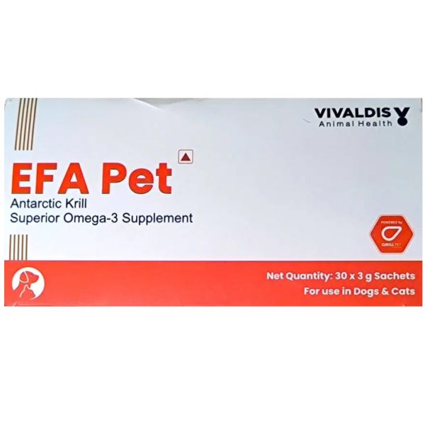 Vivaldis EFA Pet Omega3 Supplement for Dogs and Cats on Sale