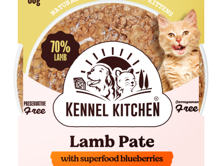 Kennel Kitchen Lamb Pate with Superfood Blueberries Cat Wet Food (Limited Shelf Life) Online Sale