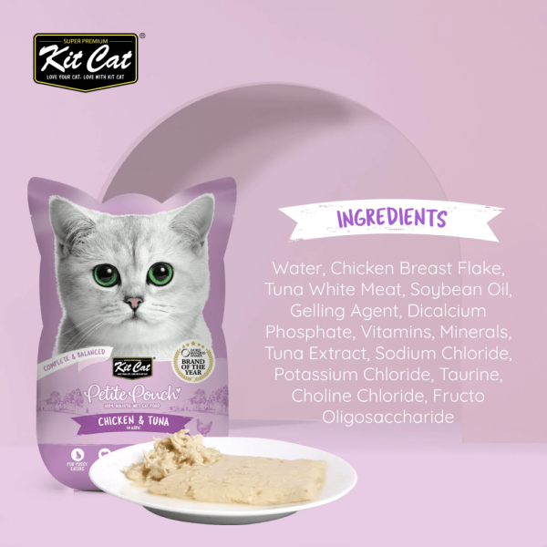 Kit Cat Chicken and Tuna Cat Wet Food (Limited Shelf Life) Online Hot Sale