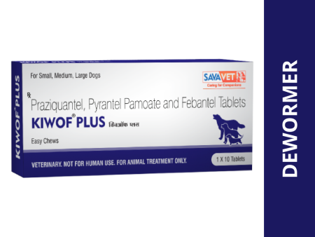 Savavet Kiwof Plus Dog Deworming Tablet (1 Strip | 10 tablets) Online Hot Sale