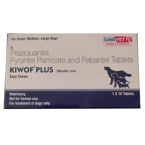 Savavet Kiwof Plus Dog Deworming Tablet (1 Strip | 10 tablets) Online Hot Sale