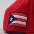 Puerto Rico Corduroy Hat - Red Sale