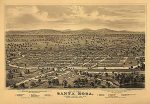 Santa Rosa, California by E S Glover, 1876 Hot on Sale