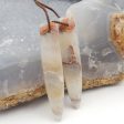 Natural Crazy Lace Agate Earring Beads 44x9x4mm, 6.1g Online Sale