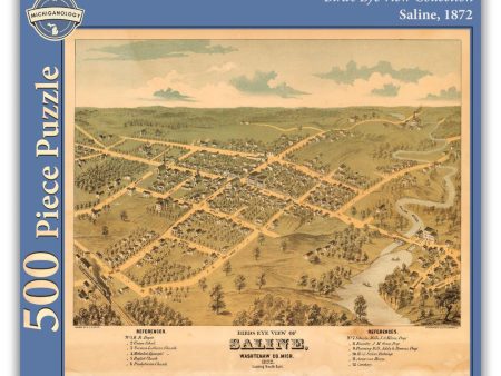 Bird s Eye View of Saline, 500-Piece Puzzle Online Sale