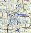 Greater San Antonio Metro Area Wall Map Supply