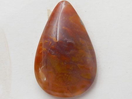 Natural Ocean Jasper Cabochon 28x18x6mm, 4.3g For Cheap