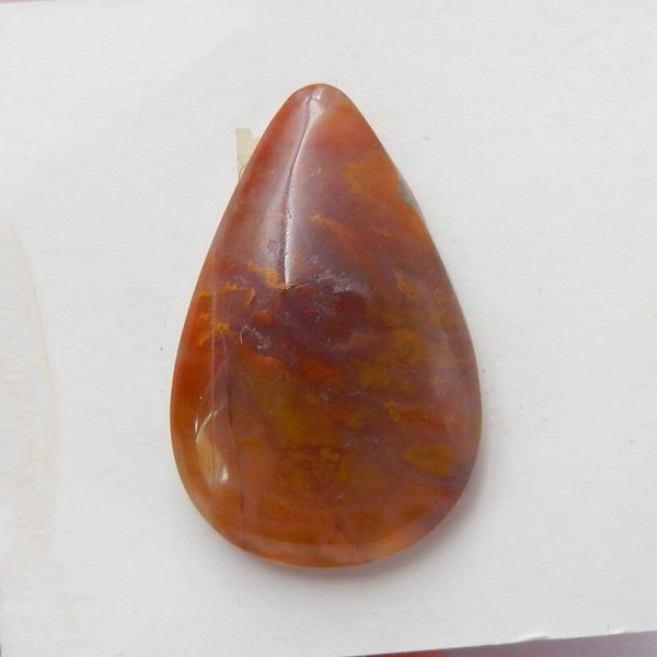 Natural Ocean Jasper Cabochon 28x18x6mm, 4.3g For Cheap