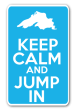 Keep Calm and Jump in Decal Online