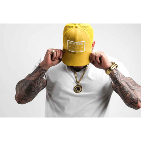 Mustard Suede Hat - Trucker Hat For Discount