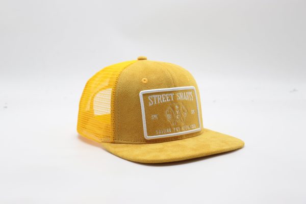 Mustard Suede Hat - Trucker Hat For Discount