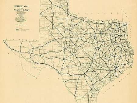 Texas 1922, Texas Highway Department Online