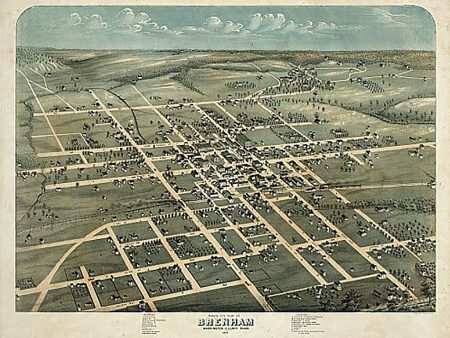 Brenham 1873 by Augustus Koch Hot on Sale