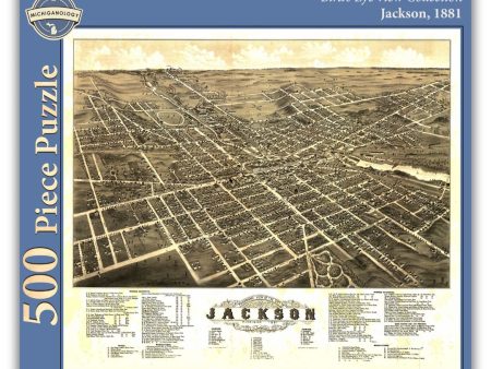 Bird s Eye View of Jackson, 500-Piece Puzzle Cheap