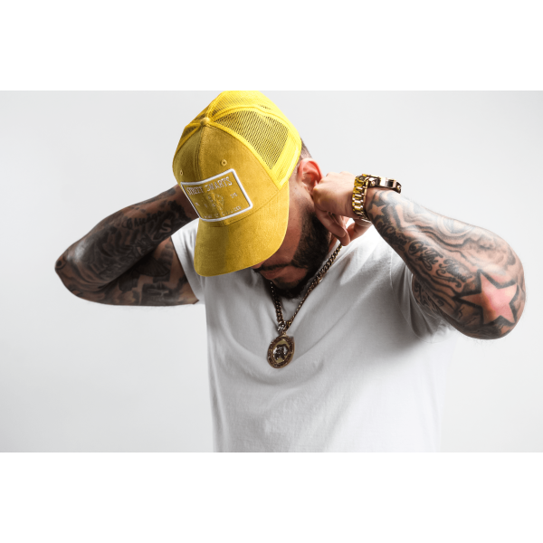 Mustard Suede Hat - Trucker Hat For Discount