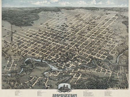 Houston 1873 by Augustus Koch Hot on Sale