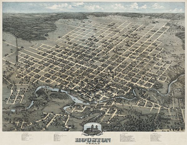 Houston 1873 by Augustus Koch Hot on Sale