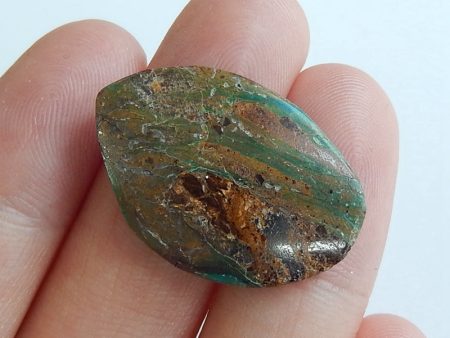 Natural Blue Opal Cabochon 26x18x4mm, 2.8g on Sale