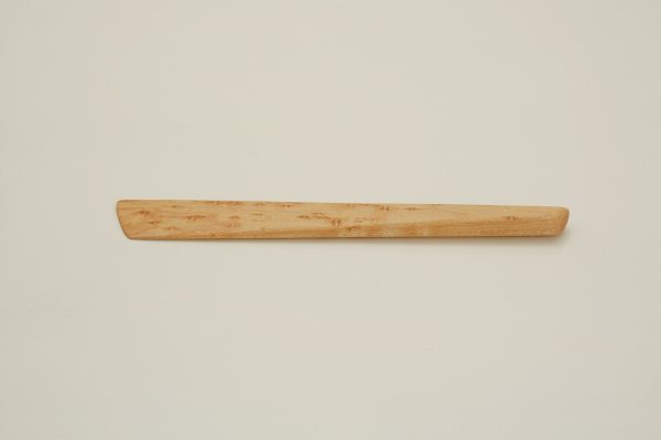 Birds eye maple putty knife | バーズアイメープルのパテナイフ For Sale