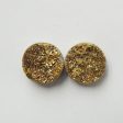 Natural Raw Crystal Cabochons Paired 10x10x4mm, 1.4g Discount