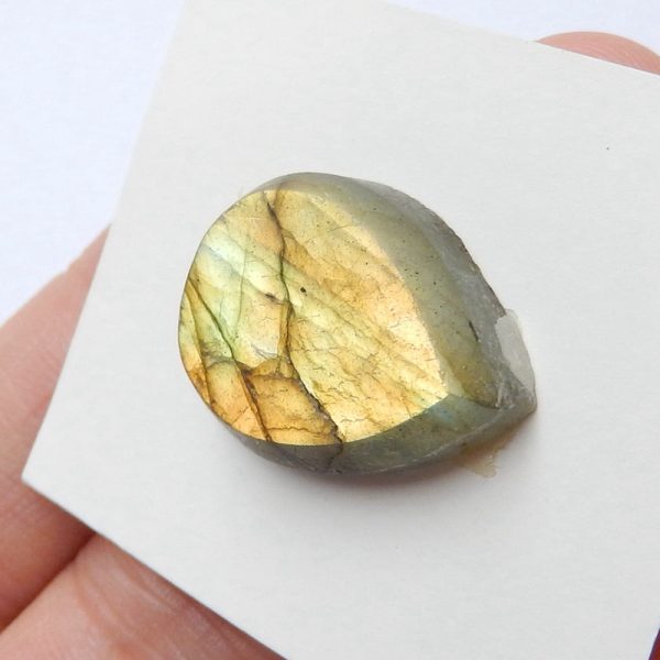 Natural Labradorite Cabochon 20x15x5mm, 3.5g For Discount