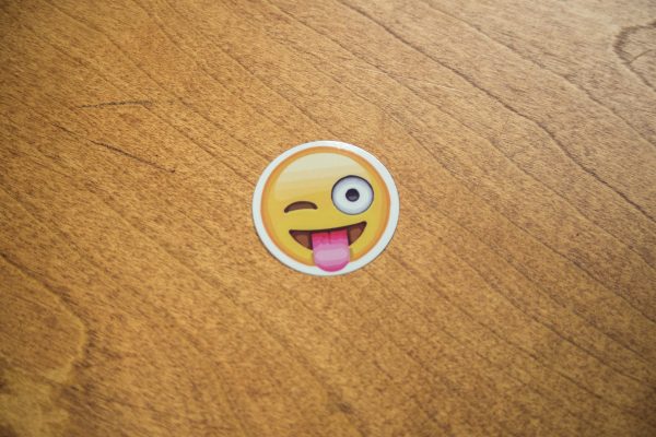 Wacky Wink Tongue Emoji Sticker Sale