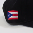 Puerto Rico Corduroy Hat - Black For Cheap