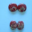 2 Pairs Natural Red River Jasper Cabochons 15x5mm, 15x12x4mm, 7.8g For Discount