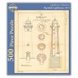 Big Sable Lighthouse Architectural Drawing, 500-Piece Puzzle Hot on Sale