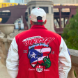 Premium Puerto Rico (RED)Varsity Jacket on Sale