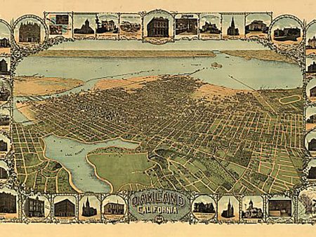 Oakland, California by Fred Soderberg, 1900 For Sale