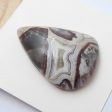 Natural Crazy Lace Agate Cabochon 28x20x7mm, 4.8g on Sale