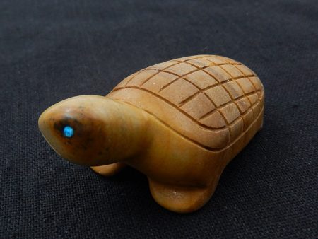 Natural Picture Jasper Carved Tortoise 60x30x20mm, 46g Sale