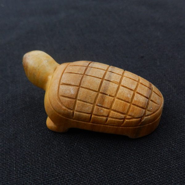 Natural Picture Jasper Carved Tortoise 60x30x20mm, 46g Sale