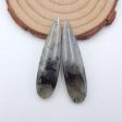 Natural Labradorite Earring Beads 43x10x5mm, 8.5g For Cheap