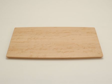 Birds eye maple Barrel-shaped tray L | バーズアイメープルの折敷 (SPR0207) Online Sale