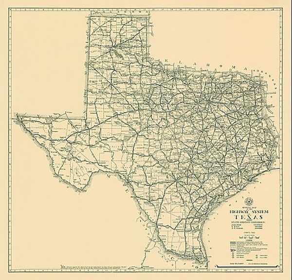 Texas 1933, Texas Highway Department Online